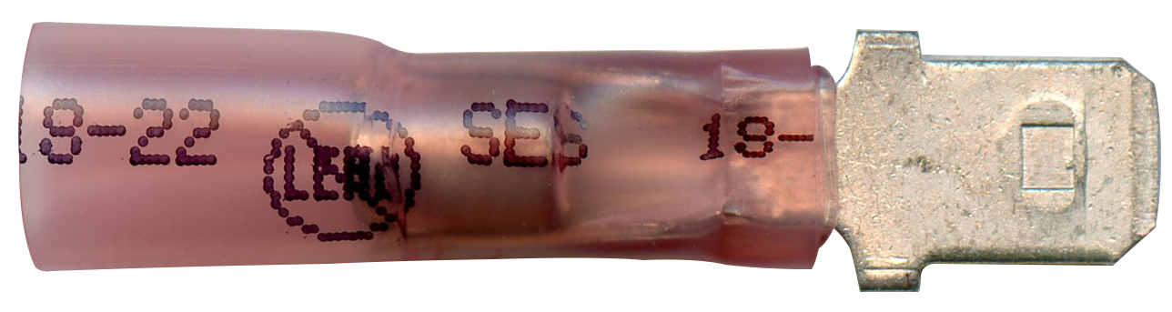 MasterLink&reg; Lead Free Ultra Seal & Solder Quick Slide Connectors - Male - 22-18 ga